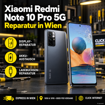 Xiaomi Redmi Note 10 Pro 5G Reparatur Wien