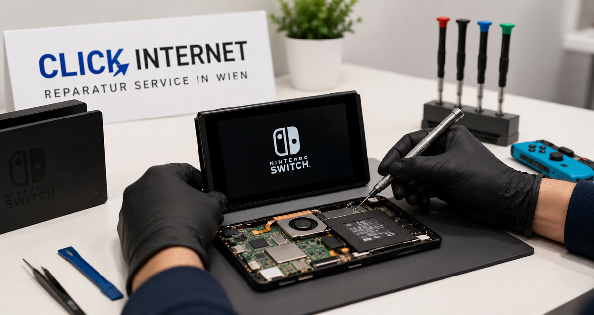 Nintendo Switch Reparatur in Wien – Häufige Fehler erklärt