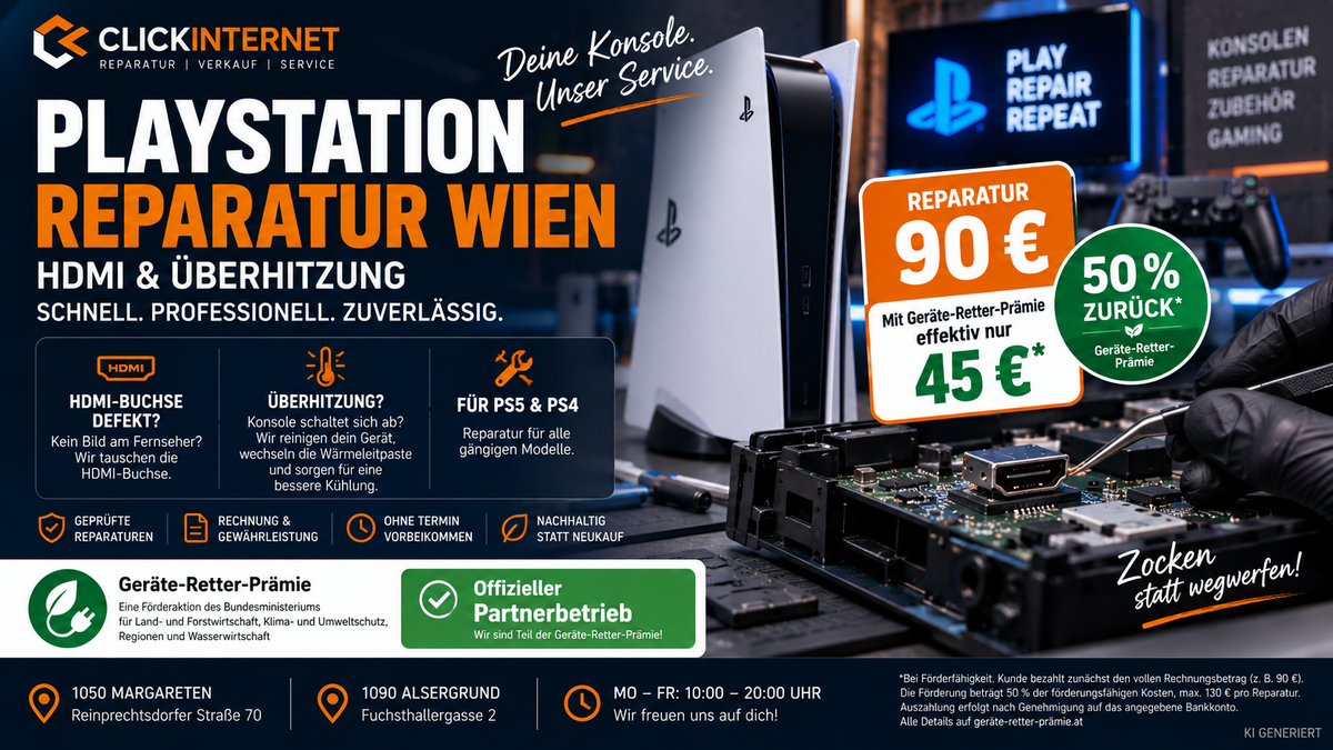 playstation reparatur wien 
