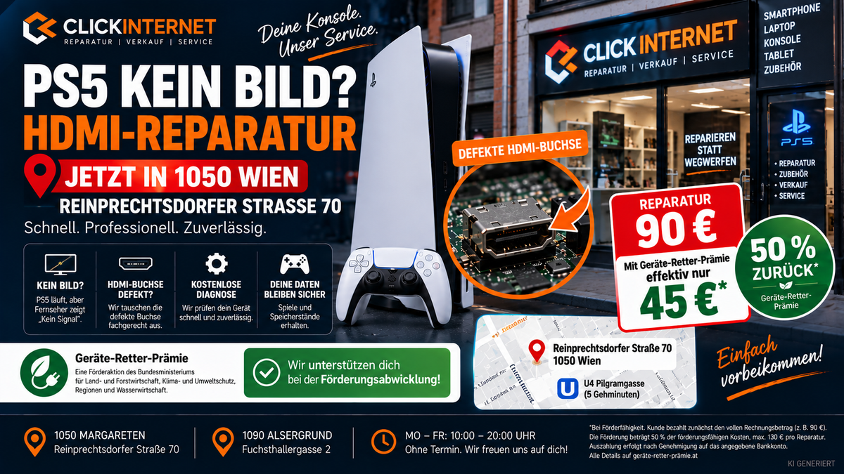 playstation 5 reparatur wien
