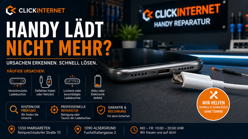 Handy lädt nicht mehr? Ursachen und Lösungen
