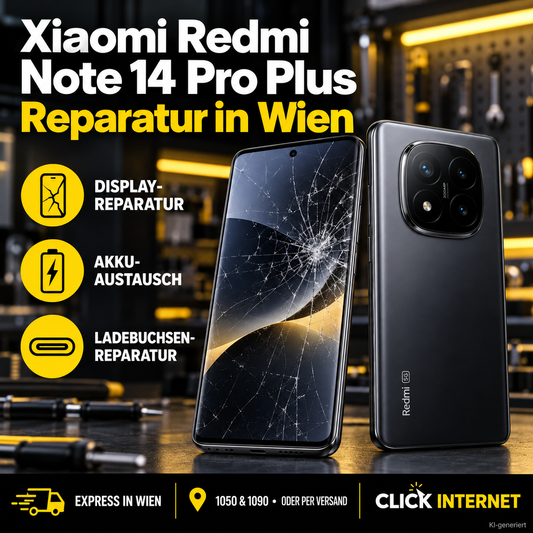 Xiaomi Redmi Note 14 Pro Plus Reparatur Wien | Express Service & Versand