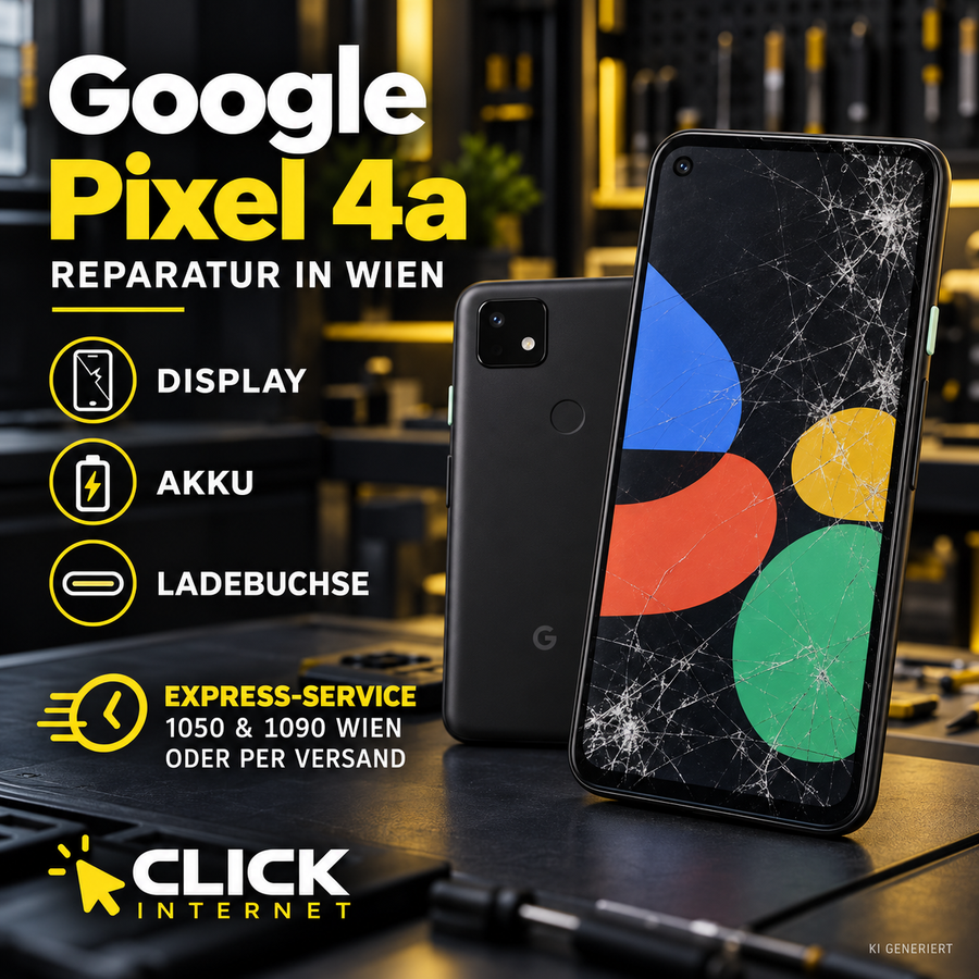 Google Pixel 4a Reparatur Wien | Express Service & Versand