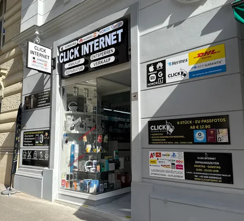ClickInternet Filiale 1090 Alsergrund – Eingang