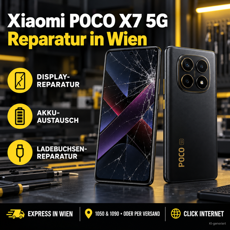 Xiaomi POCO X7 5G Reparatur Wien | Express Service & Versand