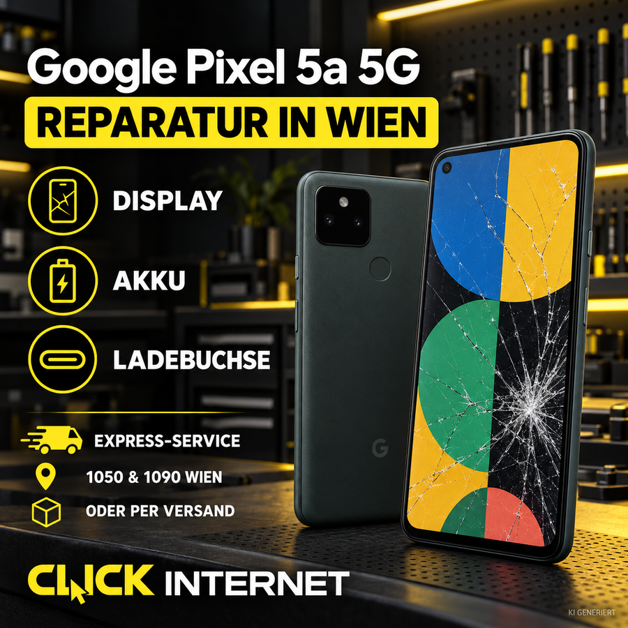 Google Pixel 5a 5G Reparatur Wien | Express Service & Versand