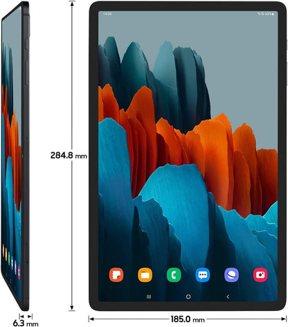 Samsung Galaxy Tab S7 FE Tablet-PC mit 30,5-cm-Display (12,4 Zoll), WLAN, 6 GB RAM, 128 GB Speicher, Android, Schwarz