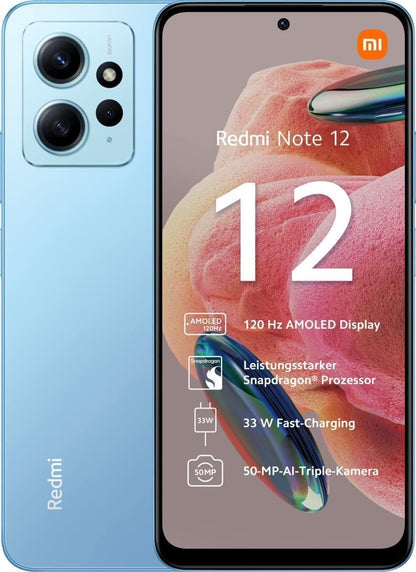 Xiaomi Smart Redmi Note 12 8GB/256GB Dual Blue 