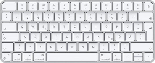 Apple Magic Keyboard: Bluetooth, rechargeable. Compatible with Mac, iPad or iPhone; German, silver