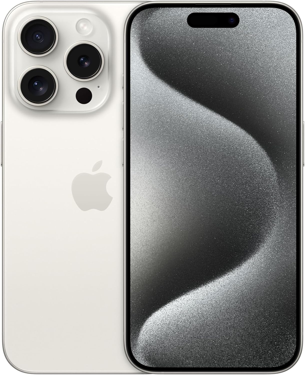 Apple iPhone 15 Pro Max (256GB) - Titan Weiß