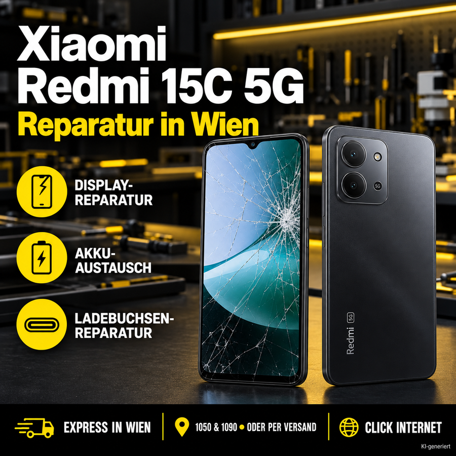 Xiaomi Redmi 15C 5G Reparatur Wien | Express Service & Versand
