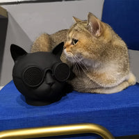T8 Mini-Katzenform-Stereo-Bluetooth-Lautsprecher, unterstützt Freisprecheinrichtung/TF-Karte/FM