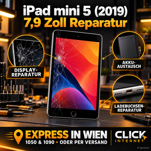 iPad mini 5 (2019) Reparatur Wien | Express Service & Versand