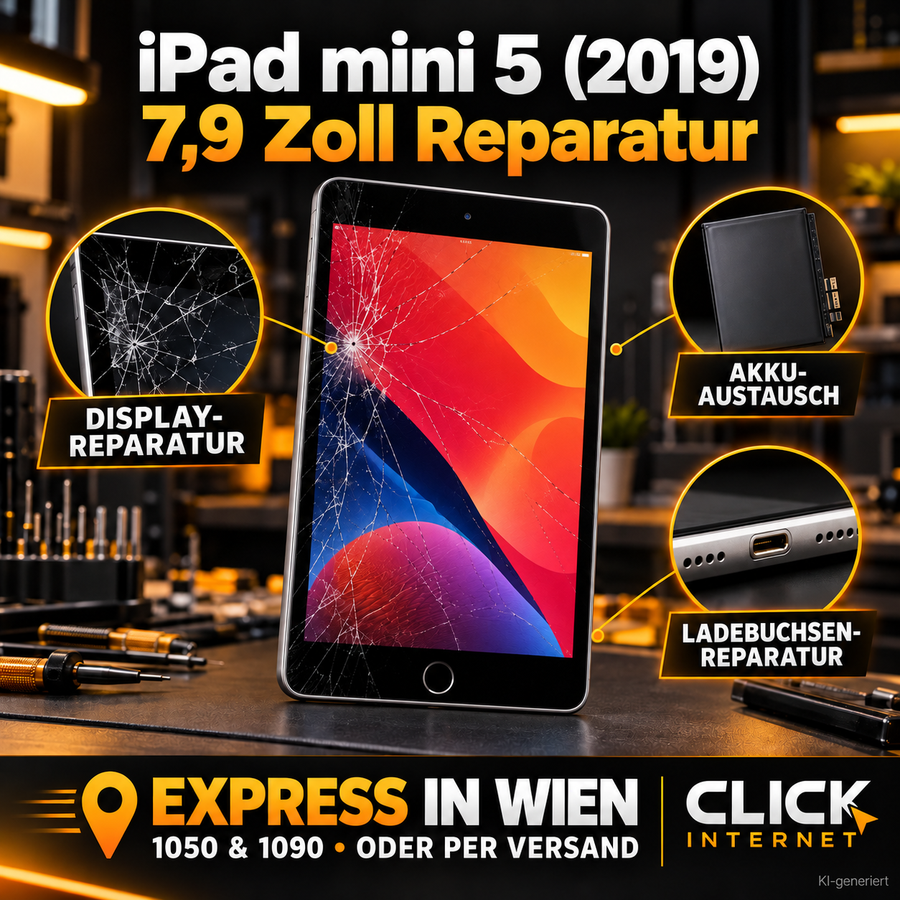 iPad mini 5 (2019) Reparatur Wien | Express Service & Versand