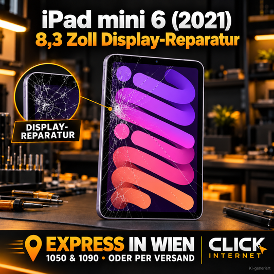 iPad mini 6 (8.3", 2021) Reparatur Wien | Express Service & Versand
