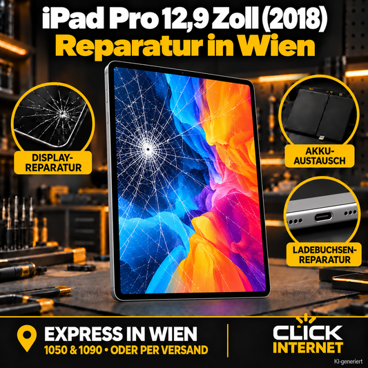 iPad Pro 12.9" (2018) Reparatur Wien | Express Service & Versand