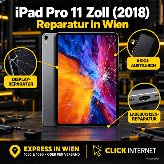 iPad Pro 11" (2018) Reparatur Wien | Express Service & Versand