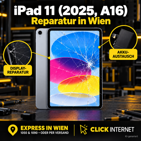iPad 11 (2025, A16) Reparatur Wien | Express Service & Versand