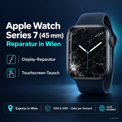 Apple Watch Series 7 (45mm) Reparatur Wien | Express Service & Versand