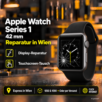 Apple Watch Series 1 (42mm) Reparatur Wien | Express Service & Versand
