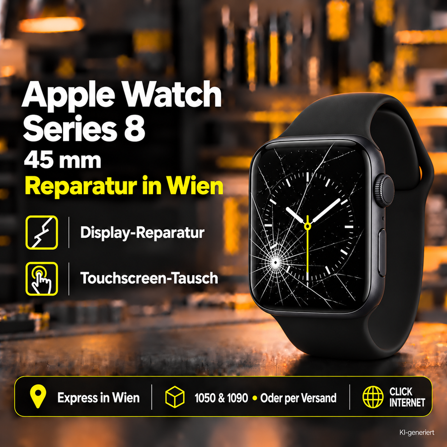 Apple Watch Series 8 (45mm) Reparatur Wien | Express Service & Versand