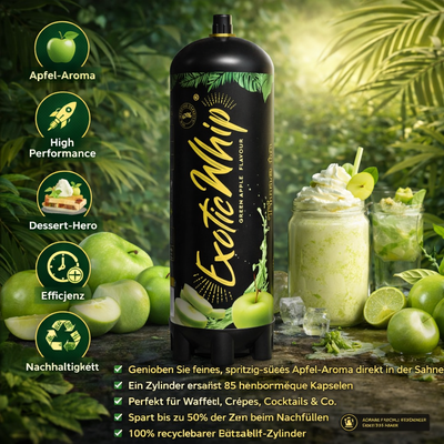 Exotic Whip 670g ( Green Apple )