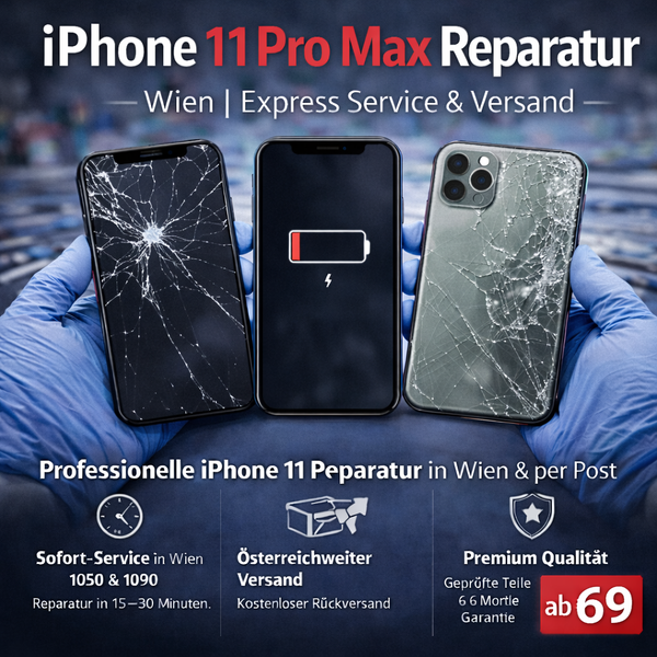 iPhone 11 Pro Max Reparatur Wien | Express Service & Versand