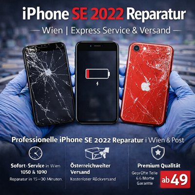 iPhone SE 2022 Reparatur Wien | Express Service & Versand