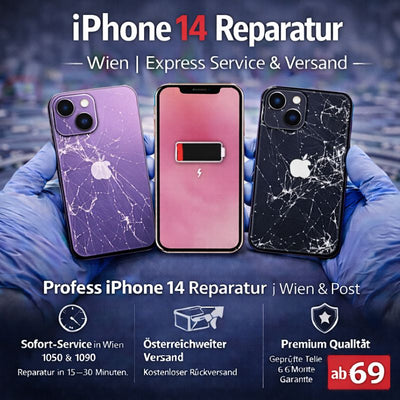 iPhone 14 Reparatur Wien | Express Service & Versand
