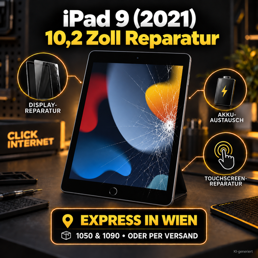 iPad 9 (10.2", 2021) Reparatur Wien | Express Service & Versand