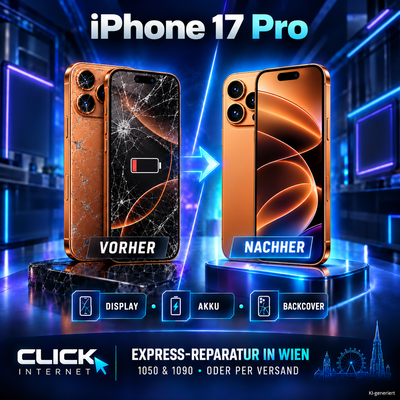 iPhone 17 Pro Reparatur Wien | Express Service & Versand