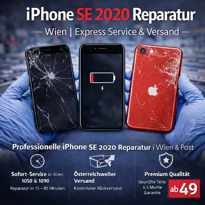 iPhone SE 2020 Reparatur Wien | Express Service & Versand