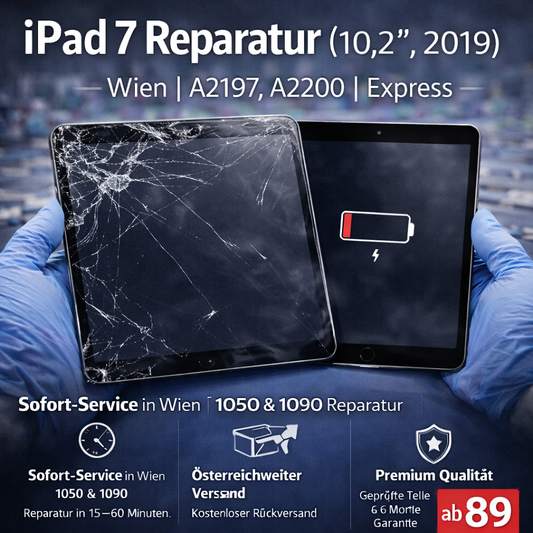 iPad 7 Repair (10.2", 2019) Vienna | A2197, A2200, A2198 | Express
