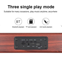 D10 Bluetooth 4.2 Tragbarer Bluetooth-Handlautsprecher aus Holz, D10(Red Wood Texture), D10(Bamboo Texture)
