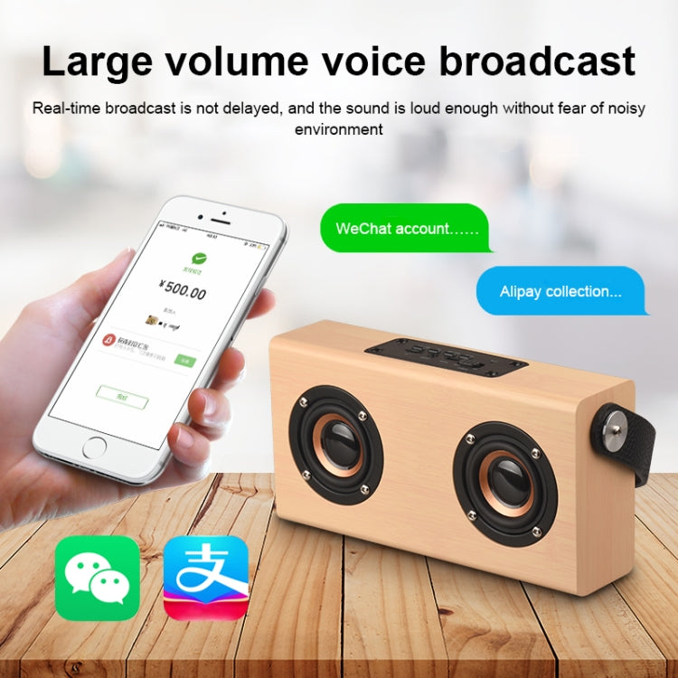D10 Bluetooth 4.2 Tragbarer Bluetooth-Handlautsprecher aus Holz, D10(Red Wood Texture), D10(Bamboo Texture)