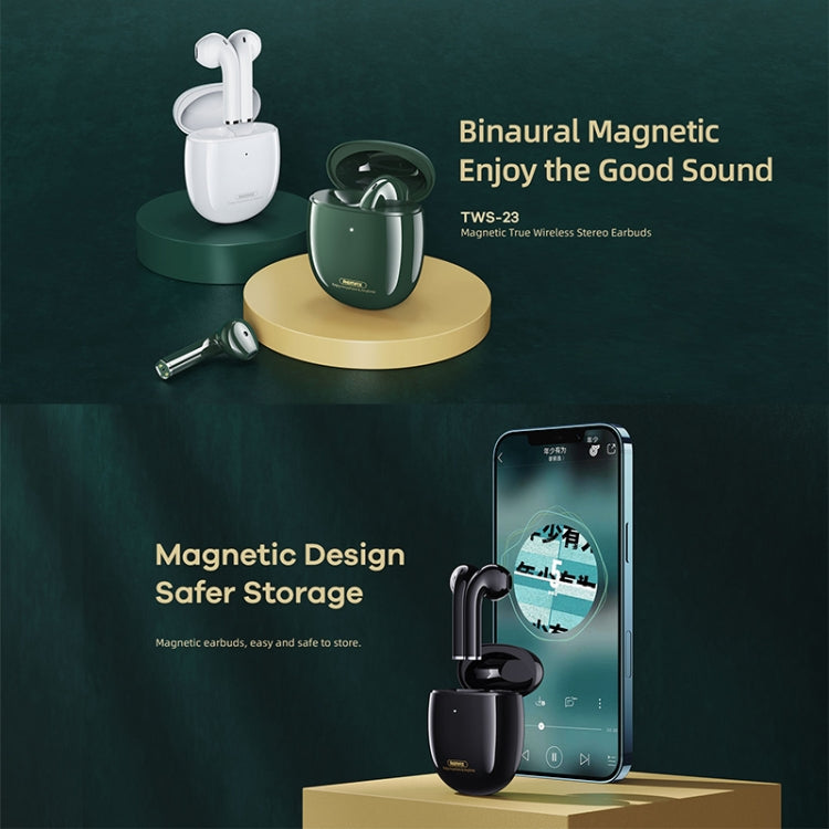 Remax Proda TWS-23 Bluetooth 5.0 magnetischer echter kabelloser Stereo-Bluetooth-Kopfhörer