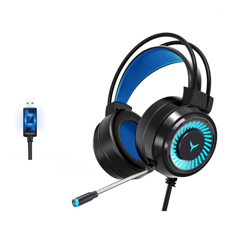 2 Stück G58 kopfmontiertes kabelgebundenes Gaming-Headset mit Mikrofon, Kabellänge: ca. 2 m, Black Single Plug Version, Black 7.1 Single USB Version, Pink Colorful 3.5mm Version, White Colorful 3.5mm Version, Black Colorful 3.5mm Version
