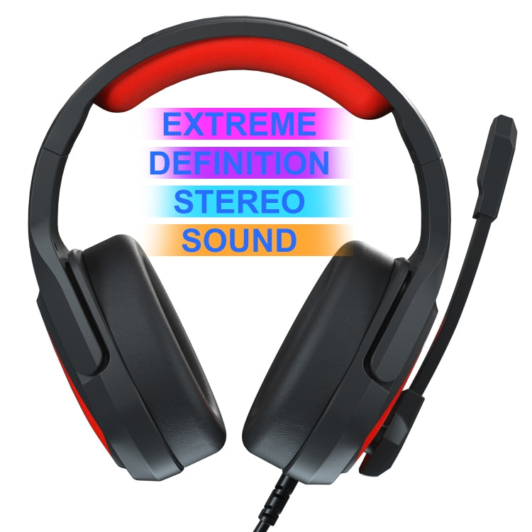 Anivia MH602 3,5 mm kabelgebundenes Gaming-Headset mit Mikrofon, MH602 (Black Red), MH602 (Black Blue), MH602 (Black Purple)