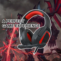 Anivia MH602 3,5 mm kabelgebundenes Gaming-Headset mit Mikrofon, MH602 (Black Red), MH602 (Black Blue), MH602 (Black Purple)