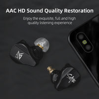 KZ SA08 Wireless Vier-Einheiten 5BA Balance Armature Bluetooth In-Ear TWS Kopfhörer, SA08