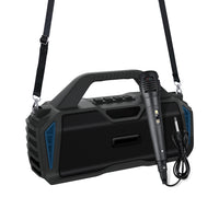 Neuer Rixing NR-6011M Bluetooth 5.0 tragbarer kabelloser Outdoor-Karaoke-Bluetooth-Lautsprecher mit Mikrofon und Schultergurt, NR-6011M(Black), NR-6011M(Red), NR-6011M(Blue), NR-6011M(Green)