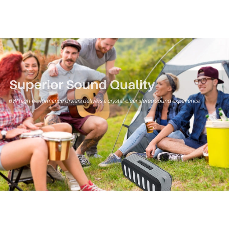 NewRixing NR-2013 TWS Auto-Abgaskanal-Bluetooth-Lautsprecher