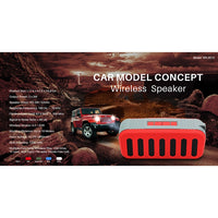 NewRixing NR-2013 TWS Auto-Abgaskanal-Bluetooth-Lautsprecher