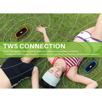 NewRixing NR-4022 TWS Zweifarbiger Bluetooth-Lautsprecher mit Griff