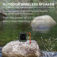 Neuer Rixing NR-103 Mini TWS Bluetooth-Lautsprecher mit Trageband, NR-103 (Orange), NR-103 (Black), NR-103 (Red), NR-103 (Blue), NR-103 (Green)