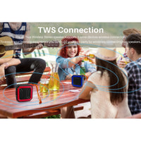 Neuer Rixing NR-103 Mini TWS Bluetooth-Lautsprecher mit Trageband, NR-103 (Orange), NR-103 (Black), NR-103 (Red), NR-103 (Blue), NR-103 (Green)