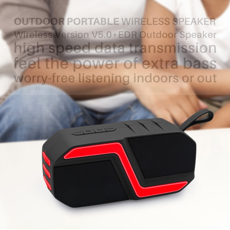 NewRixing NR-5019 Tragbarer Bluetooth-Außenlautsprecher, unterstützt Freisprechen / TF-Karte / FM / U-Disk