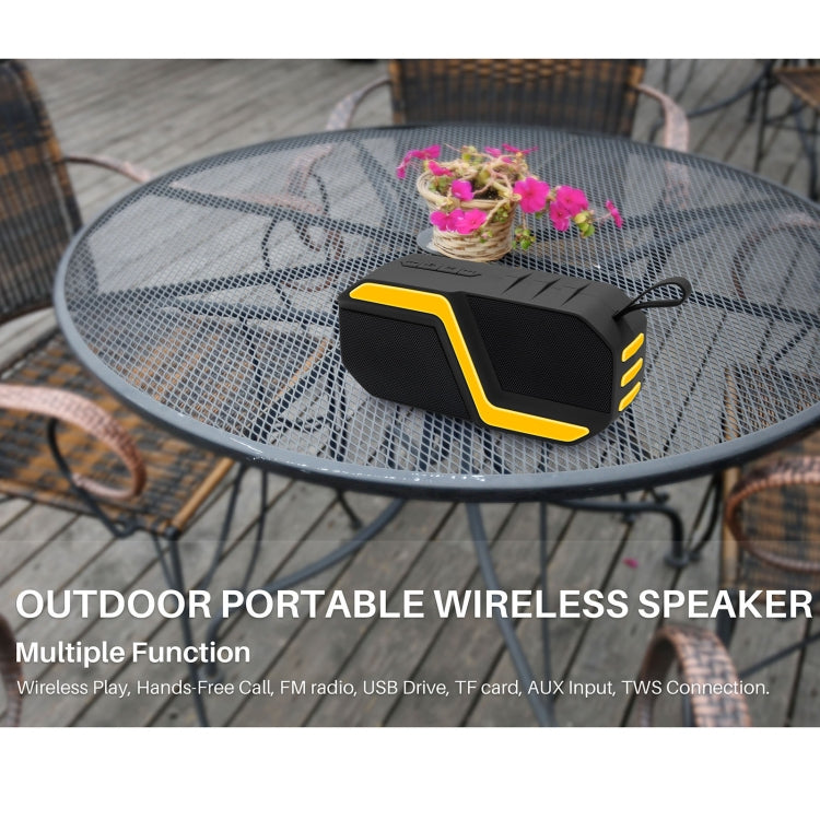 NewRixing NR-5019 Tragbarer Bluetooth-Außenlautsprecher, unterstützt Freisprechen / TF-Karte / FM / U-Disk