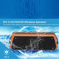 NewRixing NR-5000 IPX5 High-Fidelity-Bluetooth-Lautsprecher, unterstützt Freisprechen/TF-Karte/FM/U-Disk