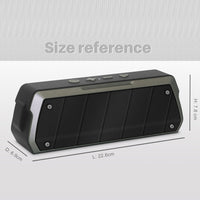 NewRixing NR-5000 IPX5 High-Fidelity-Bluetooth-Lautsprecher, unterstützt Freisprechen/TF-Karte/FM/U-Disk